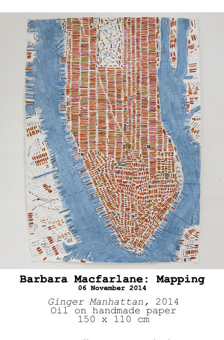 ginger-manhattan-2014-oil-on-handmade-paper-150-x-110-cm